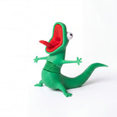 Luxcig 3D-Printed Lizard Bike Handlebar Decoration – Wobble Bicycle Accessory & Unique Gift for Cyclists