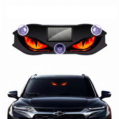 Luxcig Solar LED Warning Light | Rechargeable Windshield Safety Light for Cars