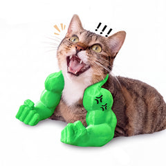Luxcig Muscular Arm Cat & Dog Collar Pendant – Funny Pet Neck Accessory