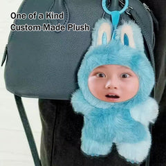 Personalized Face Plush Keychain by LUXCIG – Cute Custom Doll Gift