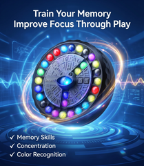 Luxcig Spinner Puzzle – Brain Training, Memory Challenge & Fidget Stress Relief Toy