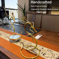 Luxcig Bamboo Dragon Backflow Incense Burner - 50cm | Perfect for Yoga, Meditation & Home Decor