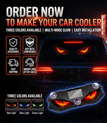 Luxcig Solar LED Warning Light | Rechargeable Windshield Safety Light for Cars