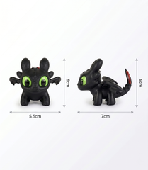 Luxcig Wind-Flapping Dragon Vehicle Decoration Accessory with Glowing Eyes for Bicycle, Motorcycle & Car