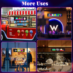 LED Devil Eyes Light Strips for Cars – 5800 Lux High-Brightness, App Controlled Custom Windshield Decoration, Waterproof USB Car LED Kit