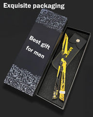 LUXCIG ShadowStrike Butterfly Knife – Zinc Alloy, Smooth Action, Non-Slip Grip, Safe Training Toy (Unsharpened)