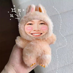 Personalized Face Plush Keychain by LUXCIG – Cute Custom Doll Gift