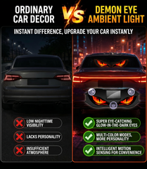 Luxcig Solar LED Warning Light | Rechargeable Windshield Safety Light for Cars