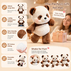 Luxcig Walking Panda Plush 43cm –  Wiggling Cute Toy Gift