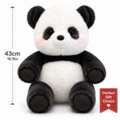 Luxcig Animated Panda Plush 43cm – Walking & Wiggling Cute Toy Gift