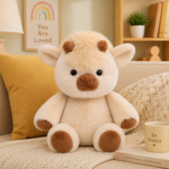 Luxcig Walking Cow Plush – 45cm Interactive Moving Stuffed Toy