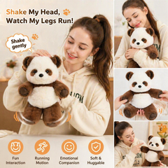 Luxcig Walking Panda Plush 43cm –  Wiggling Cute Toy Gift
