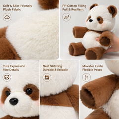 Luxcig Walking Panda Plush 43cm –  Wiggling Cute Toy Gift