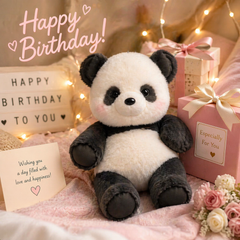 Luxcig Animated Panda Plush 43cm – Walking & Wiggling Cute Toy Gift