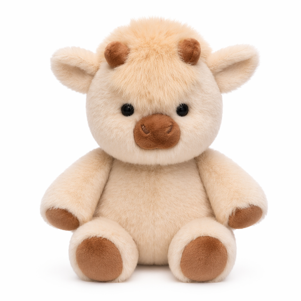 Luxcig Walking Cow Plush – 45cm Interactive Moving Stuffed Toy