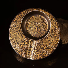 LUXCIG Collector’s Cigar Ashtray – Handmade Porcelain Art, Luxurious Men’s Gift